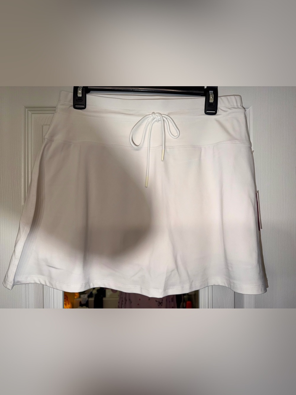 Jessica Simpson White SlimTek Activewear Skort NWT